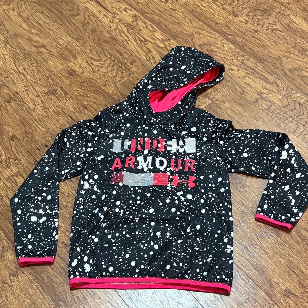 Girls Paint Splatter Hoodie